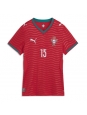 Ženske Nogometnih dresov Portugalska Joao Neves #15 Domači SP 2026 Kratki rokavi